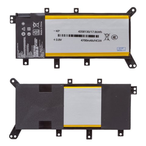 Аккумулятор C21N1347 для Asus K555, X555, Li Polymer, 7,5 B, 4700 мАч, Original PRC 
