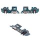 Flat Cable compatible with Realme 8i, (headphone connector, charge connector, with microphone, Copy, charging board)