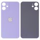 Задняя панель корпуса для iPhone 12 mini, фиолетовая, не нужно снимать стекло камеры, Original (PRC), big hole