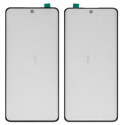 Housing Glass G+OCA PRO compatible with Realme 12 Pro, 12 Pro Plus, with OCA film, black 