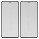 Housing Glass G+OCA PRO compatible with Realme 13 4G, (with OCA film, black)