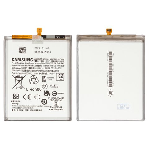 Аккумулятор EB BM156ABY  для Samsung M156 Galaxy M15, M356 Galaxy M35, Li Polymer, 3,88 B, 6000 мАч, Original PRC 