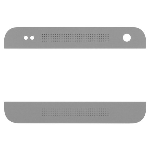Panel superior + inferior de la carcasa puede usarse con HTC One mini 601n, plateada