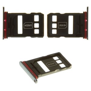 Sujetador de tarjeta SIM puede usarse con Huawei P40, negro, ANA AN00 ANA TN00 ANA NX9 ANA LX4