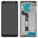 Pantalla LCD puede usarse con Xiaomi Redmi Note 5, negro, con marco, High Copy