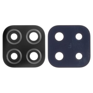 Vidrio de cámara puede usarse con Xiaomi Redmi 9C, negro, M2006C3MG, M2006C3MT
