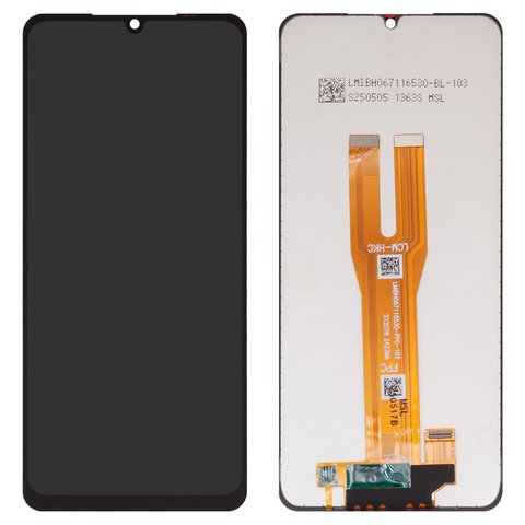 Pantalla LCD puede usarse con Samsung A065 Galaxy A06, negro, sin marco, Copy