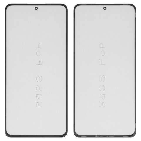 Vidrio de carcasa G+OCA PRO puede usarse con Xiaomi Redmi Note 13 4G, con película OCA, negro