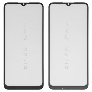 Vidrio de carcasa G+OCA PRO puede usarse con Realme C11 2021 , C20, C21, con película OCA, negro
