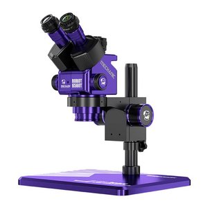 Microscopio Mechanic ROBOT6560T B11, trinocular, 6,5X 60X