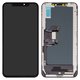 Pantalla LCD puede usarse con iPhone XS Max, negro, con marco, AAA, (TFT), ZY, LTPS HD+