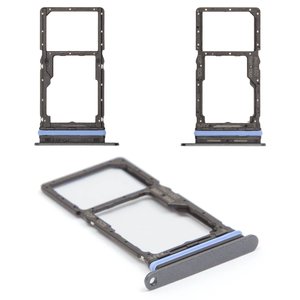 Sujetador de tarjeta SIM puede usarse con Samsung A165 Galaxy A16, A166 Galaxy A16 5G, gris, Gray, dual SIM