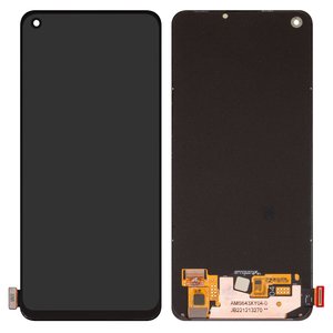 Pantalla LCD puede usarse con Oppo A74, A94 4G, A94 5G, A95 4G, F19, F19 Pro, F19 Pro Plus 5G, Reno5 Lite, Reno5 Z, negro, sin marco, original vidrio reemplazado , CHP2219, CPH2203, CHP2365, CPH2365, CPH2205, CHP2219, CPH2219, CPH2285, AMS643XY04, VER.04