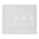 Plantilla BGA 2UUL BG03 puede usarse con Apple iPhone 17, iPhone 17 Pro, iPhone 17 Pro Max, iPhone Air