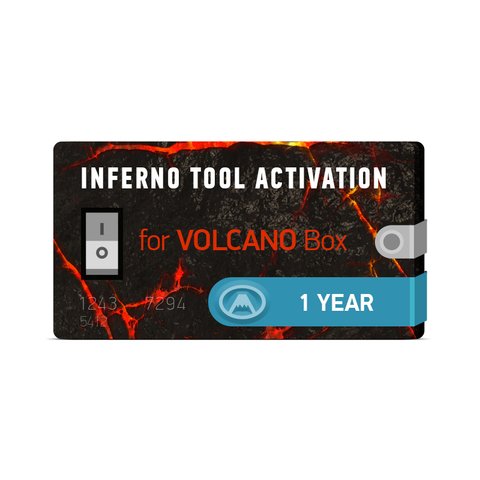 1 годовая активация Inferno для Volcano Box