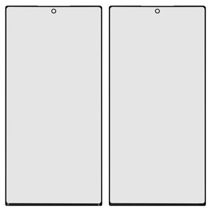 Скло корпуса для Samsung S908B Galaxy S22 Ultra 5G, чорне