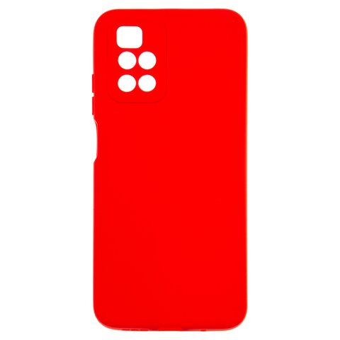 Чехол для Xiaomi Redmi 10 2021 , красный, Original Soft Case, силикон, red 14 