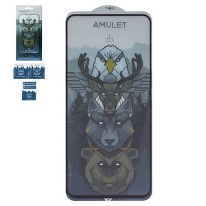 Защитное стекло iNobi Amulet для Samsung G990B Galaxy S21 FE 5G, Full Glue, Anti Static, черный, cлой клея нанесен по всей поверхности