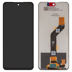 Дисплей для Infinix Hot 30 Play NFC, черный, без рамки, Сopy, X6835B, X6835