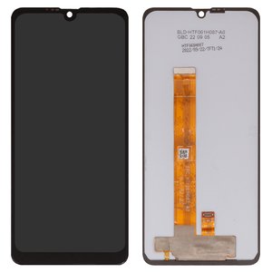 Дисплей для Blackview A50, черный, без рамки, Оригинал переклеено стекло , FPC_HTF 0601H087_A0