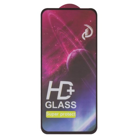 Защитное стекло All Spares для Tecno Pop 9 4G, Spark 30C, Spark Go 1, совместимо с чехлом, Full Glue, черный