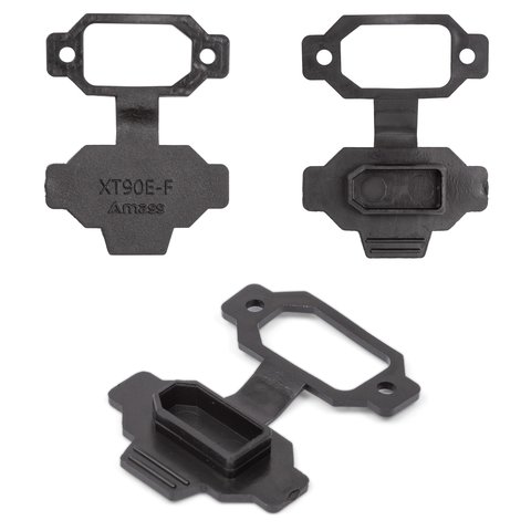 Заглушка Amass XT90E F, черная, на панель