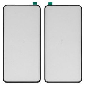 Скло корпуса G+OCA PRO для OnePlus 7 Pro, 7T Pro, з ОСА плівкою, чорне