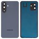 Задняя панель корпуса для Samsung A566 Galaxy A56, серая, со стеклом камеры, graphite