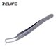 Пинцет монтажный RELIFE ST-17A, изогнутый, 125 мм