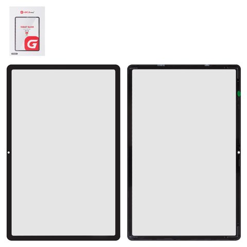 Скло корпуса G+OCA PRO для Samsung T870  Galaxy Tab S7 11.0" Wi Fi, T875  Galaxy Tab S7 11.0" LTE, T876B  Galaxy Tab S7 11.0" LTE 5G, з ОСА плівкою, чорне