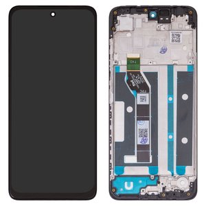 Дисплей для Motorola Moto E15, Moto G05, Moto G15, чорний, з рамкою, Box , TXDI670EDCPX 22