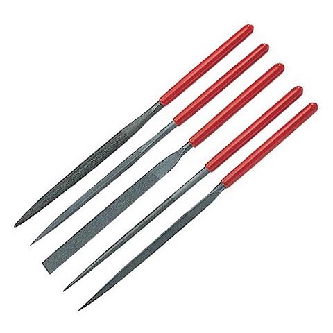 Набор надфилей Pro'sKit 8PK-605L с рукоятками (5 шт.)