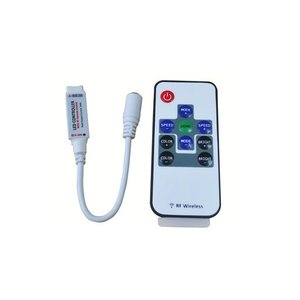 Контроллер с беспроводным пультом HTL-005 (RGB, 5050, 3528, 48 Вт) Контроллер с беспроводным пультом HTL-005 (RGB, 5050, 3528, 48 Вт)