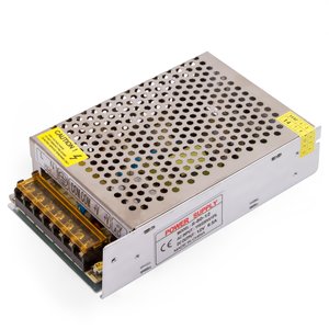 Fuente de alimentación para tiras LED de 12 V, 6.5 A (80 W), 110-220 V Fuente de alimentación para tiras LED de 12 V, 6.5 A (80 W), 110-220 V