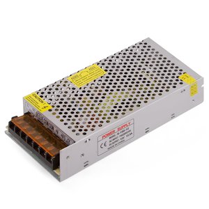 Fuente de alimentación para tiras LED de 12 V, 16 A (200 W), 110-220 V Fuente de alimentación para tiras LED de 12 V, 16 A (200 W), 110-220 V