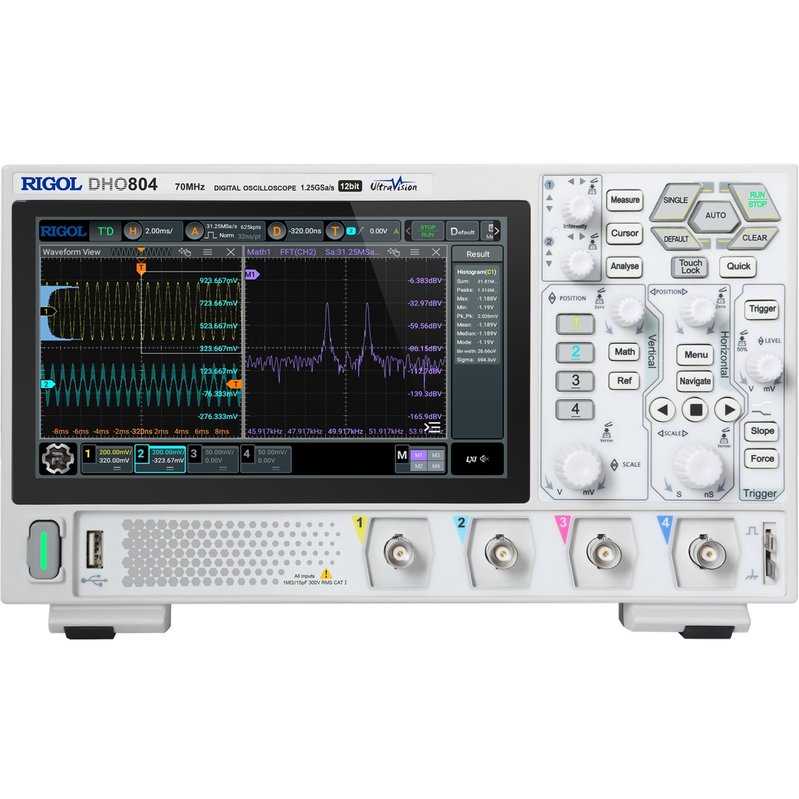 Digital Oscilloscope RIGOL DHO804 - ToolBoom
